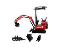 Minibagger Bagger DKB991 Diesel – Innovation und Effizienz