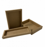 Sleeve tbv Hollewand verpakking NR.1 CACAO inhoud: 130x90x25mm