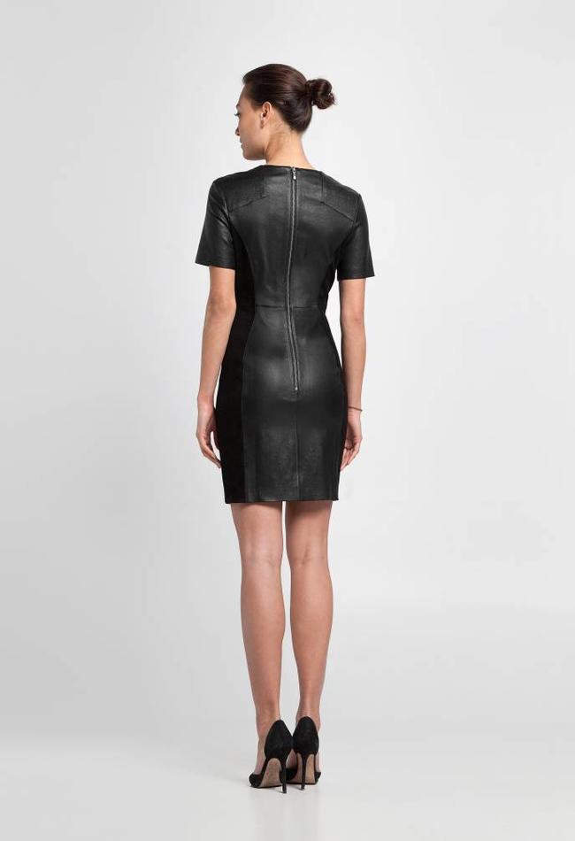ZINGA Leather Dress real leather women black | Hera 6999