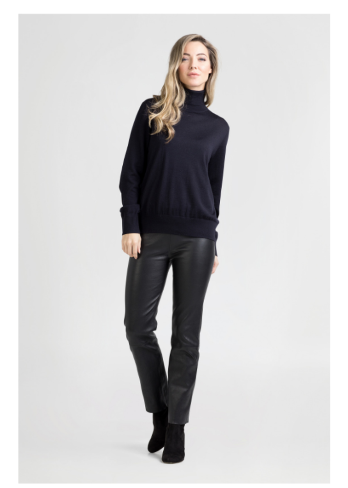 ZINGA Leather Echt leren broek dames zwart | Lina 6999 ZINGA Leather Echt leren broek dames zwart | Lina 6999
