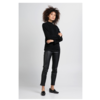 ZINGA Leather Noah: handcrafted leather boyfriend trousers made from soft, flexible stretch lamb leather.