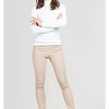 ZINGA Leather Lederleggings in Ecru aus Glattleder | UMA 6101 ZINGA Leather Lederleggings in Ecru aus Glattleder | UMA 6101