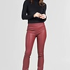 ZINGA Leather Lederhose Damen in Syrah-Rot | GABY 6700