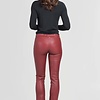 ZINGA Leather Lederhose Damen in Syrah-Rot | GABY 6700