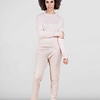 ZINGA Leather Exclusieve Zachtroze Stretch-Lamsleren Boyfriend Broek NOAH