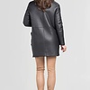 ZINGA Leather Damen-Lammfelljacke zum Wenden in Schwarz | DEBORAH 8999