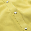 ZINGA Leather Echt leer, suede blouse dames geel | Anna 2741