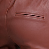 ZINGA Leather Echtlederhose Damen in Merlot aus Glattleder | NOAH 6310