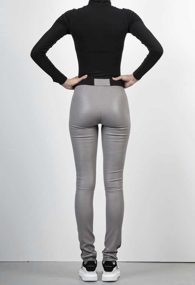 ZINGA Leather High Waist Lederleggings für lange Beine | Weiches Stretchleder