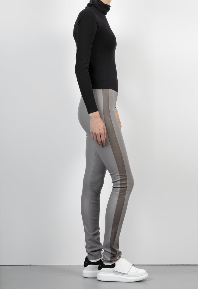 ZINGA Leather High Waist Lederleggings für lange Beine | Weiches Stretchleder