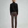 ZINGA Leather 210510-6116 | High-Waist| Stretch Lederleggings | Lina |  Braun
