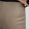 ZINGA Leather Real leather pant women taupe| Lina 6654