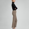 ZINGA Leather 210510-6654 | High-Waist Lederleggings Lina Taupe