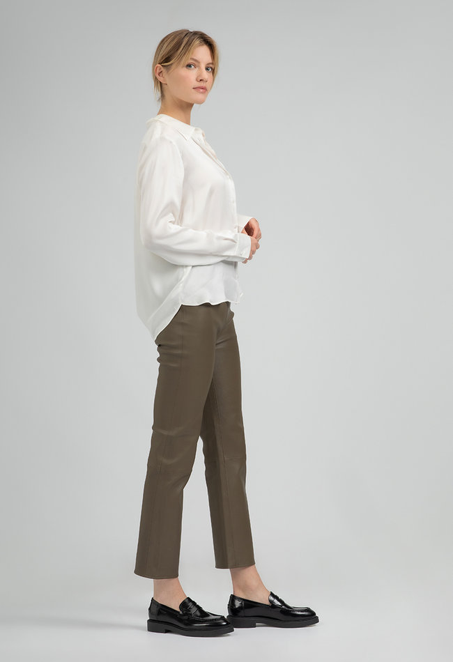 ZINGA Leather Leather Leggings Lina | Handcrafted Stretch Lamb | High Waist