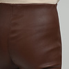 ZINGA Leather ZINGA Leather style LINA – High-Waist Stretch Leather Leggings (Ankle Length / Cropped) Color Cinnamon