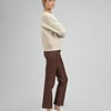 ZINGA Leather ZINGA Leder LINA – High-Waist Stretch-lederleggings (7/8 Beinlänge) Farbe Cinnamon