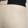 ZINGA Leather High Waist Leather Leggings for Long Legs | Off-White
