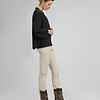 ZINGA Leather High Waist Lederleggings für lange Beine | Off-White