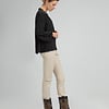 ZINGA Leather ZINGA Leather style UMA Premium High-Waist  Leggings made of Stretch Leather in OffWhite