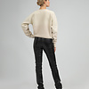 ZINGA Leather Bestselling Leather Leggings UMA in Black with High Waist & Extra Length
