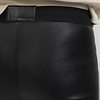 ZINGA Leather Bestselling Leather Leggings UMA in Black with High Waist & Extra Length