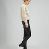 ZINGA Leather Bestselling Leather Leggings UMA in Black with High Waist & Extra Length