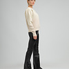 ZINGA Leather Real leather,   pants women black | Fay 6999