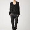 ZINGA Leather Leren Barrel Fit Broek Rena | Handgemaakt Stretch Lamsleer