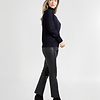 ZINGA Leather Leren Legging Enkellengte | Elastische Band | Hoge Taille