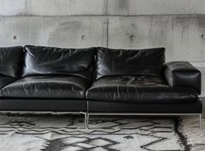 Couch Black-B