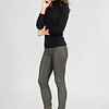 ZINGA Leather ZINGA Leather style UMA Premium High-Rise Leggings made of Stretch Leather in  green