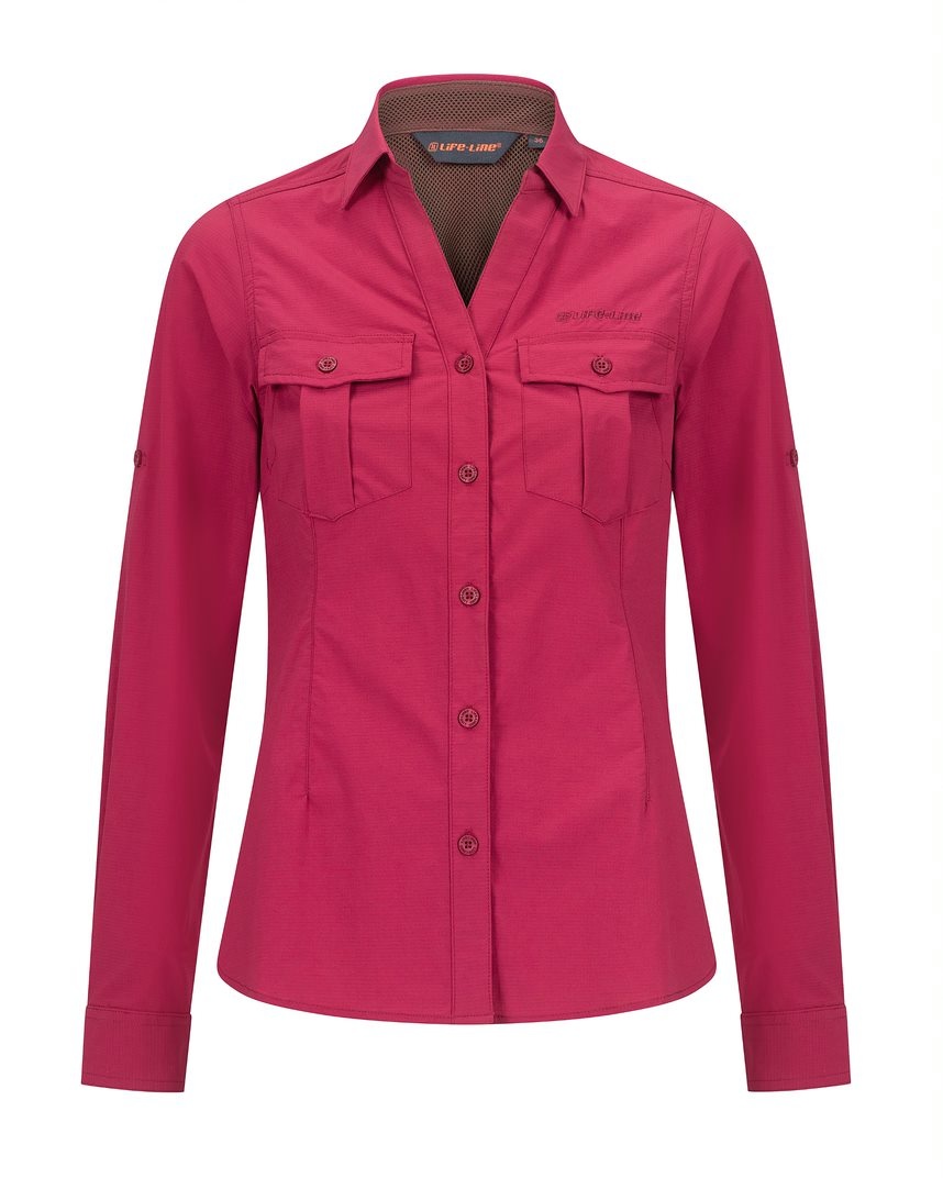 Margate Damen Shirt Dunkelpink - Life-Line