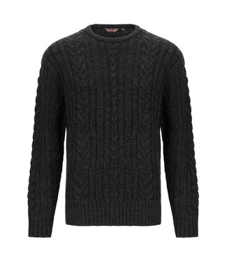 Life-Line Marvin heren sweater - Donker grijs