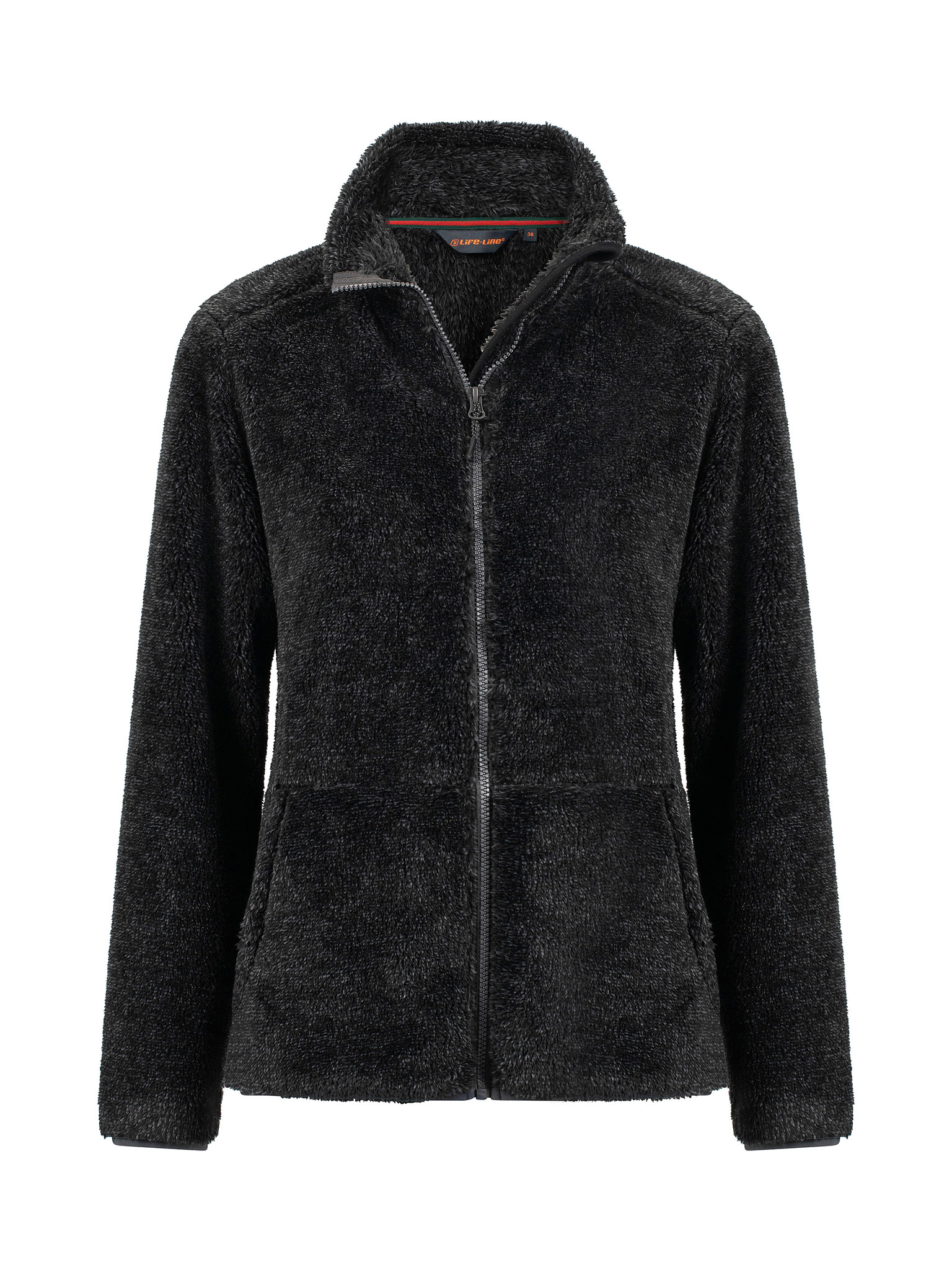 Macy dames fleece vest Zwart melange Life Line