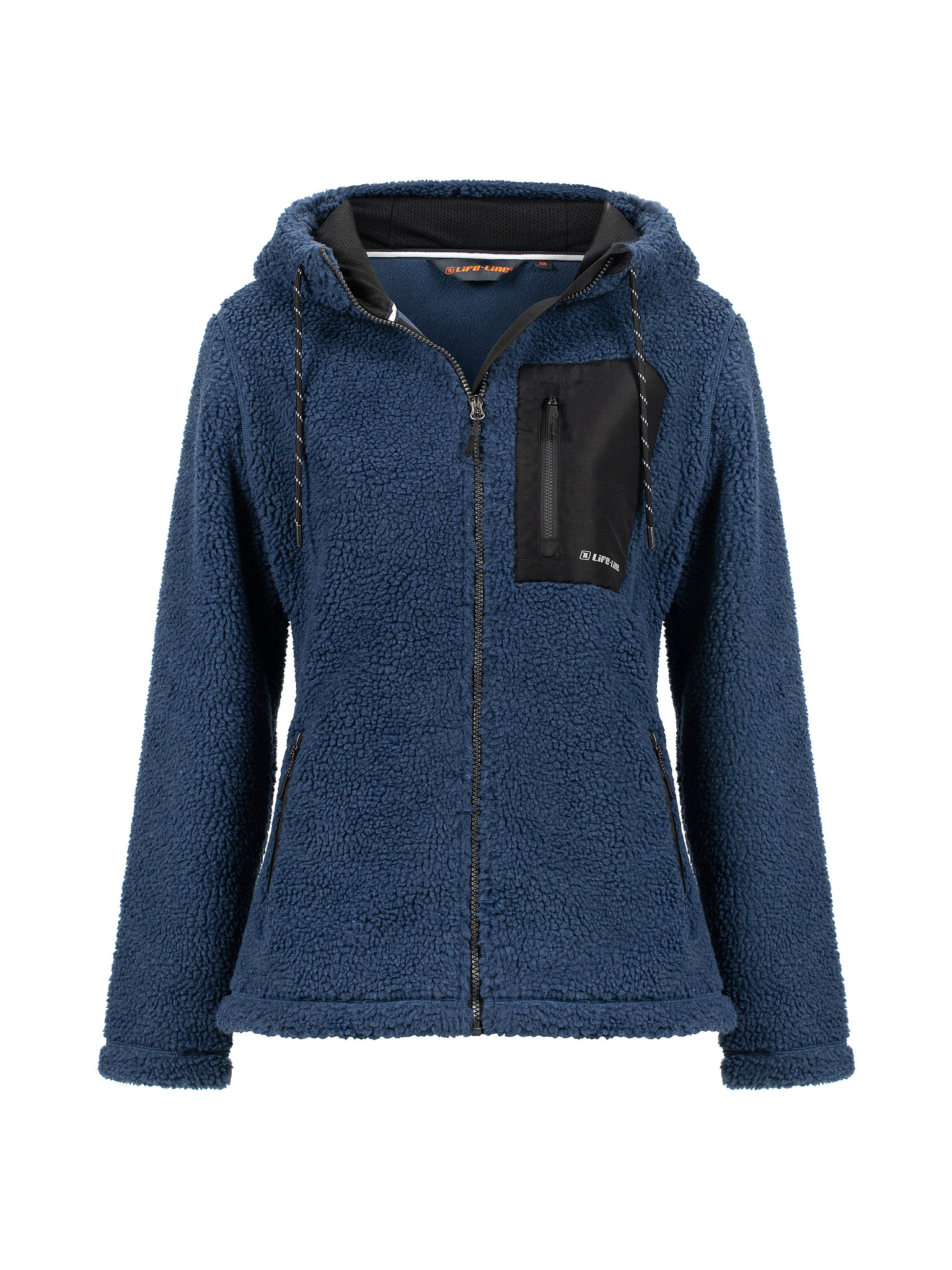 Life-Line - Marly Fleece Vest Dames - Blauw -  Outdoorvest - Wandelvest - Fleece Blauw