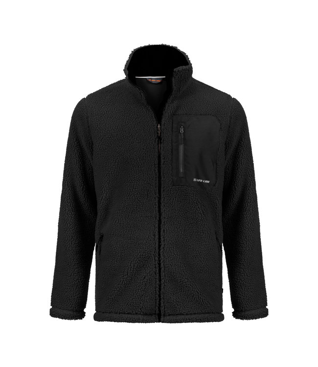 Fleece vest zwart sale