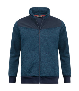 Life-Line Matthew Herren Fleecejacke Navy Melange