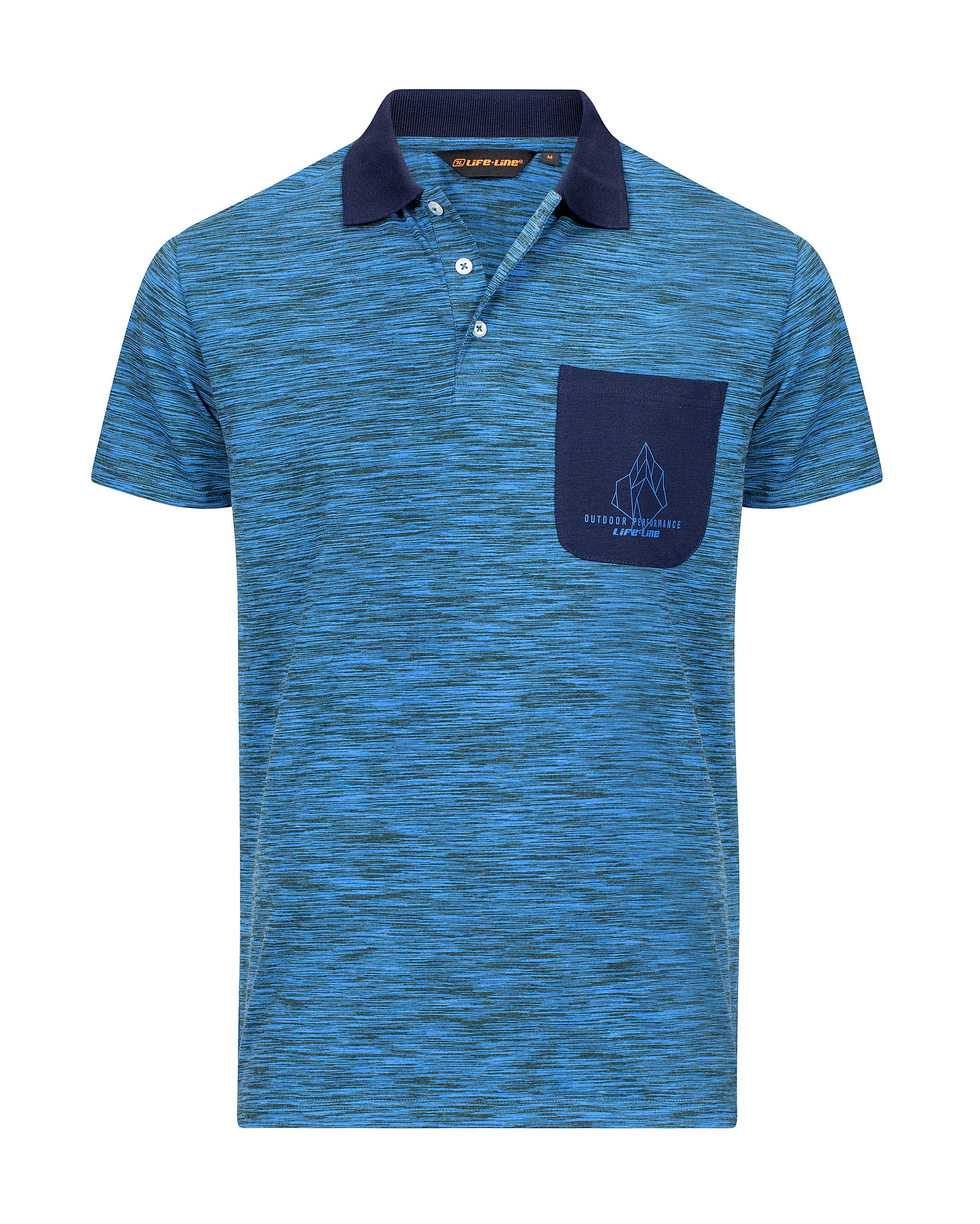 Life-Line Enrico Heren Polo Shirt - Blauw - L