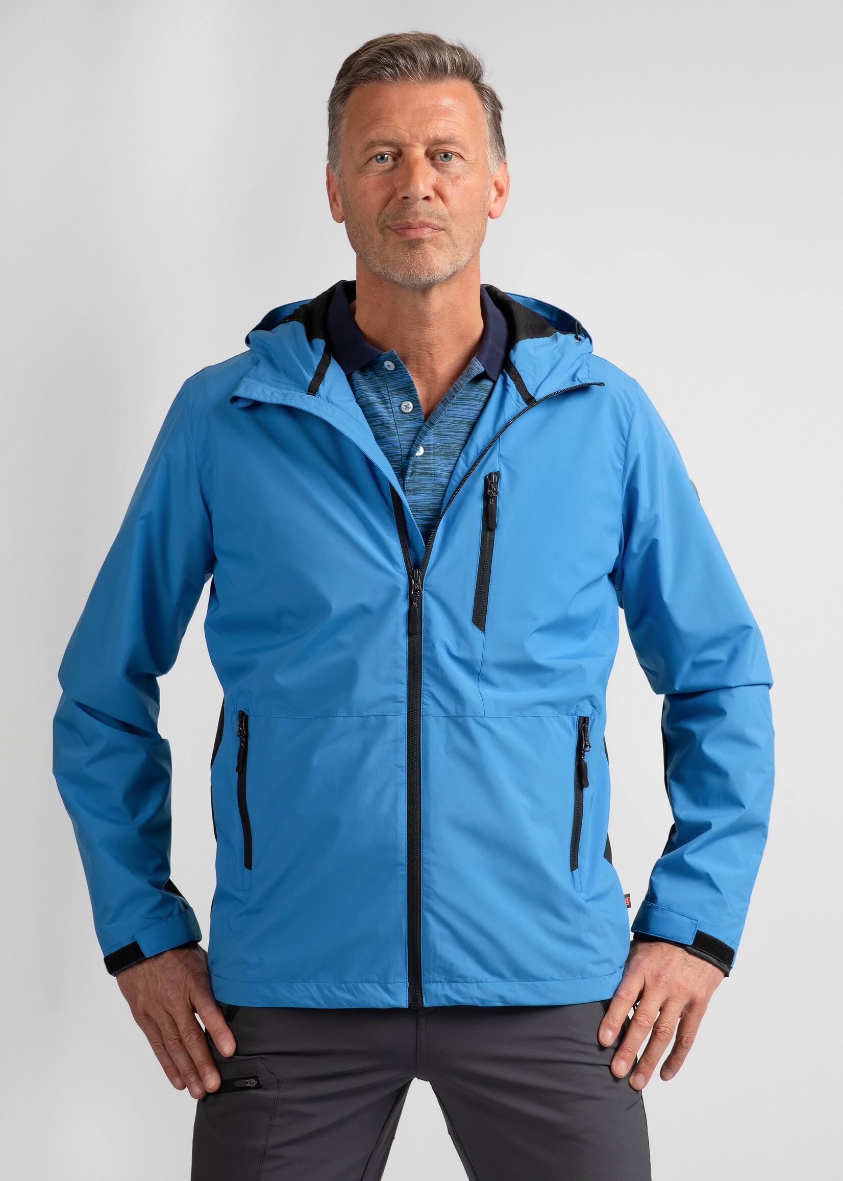 Life-Line Emile hardshell jas heren | gerecycled Polyester