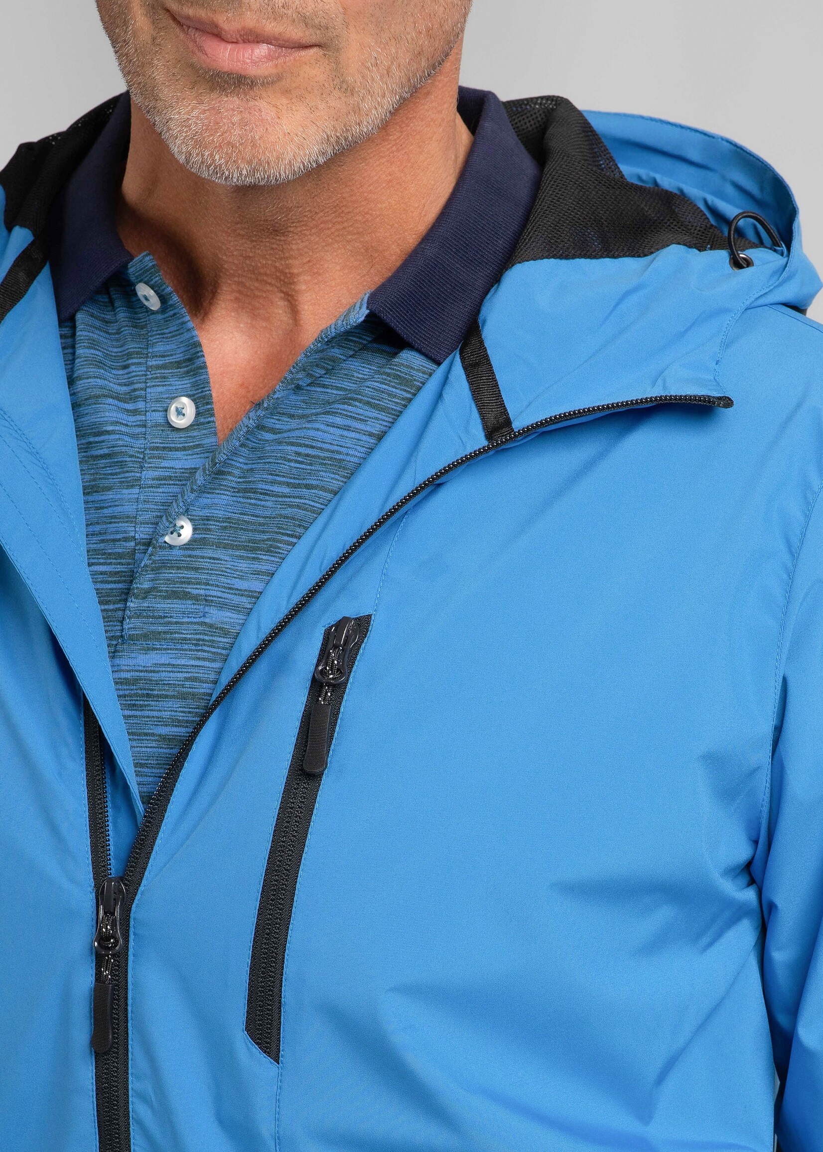 Life-Line Emile hardshell jas heren | gerecycled Polyester