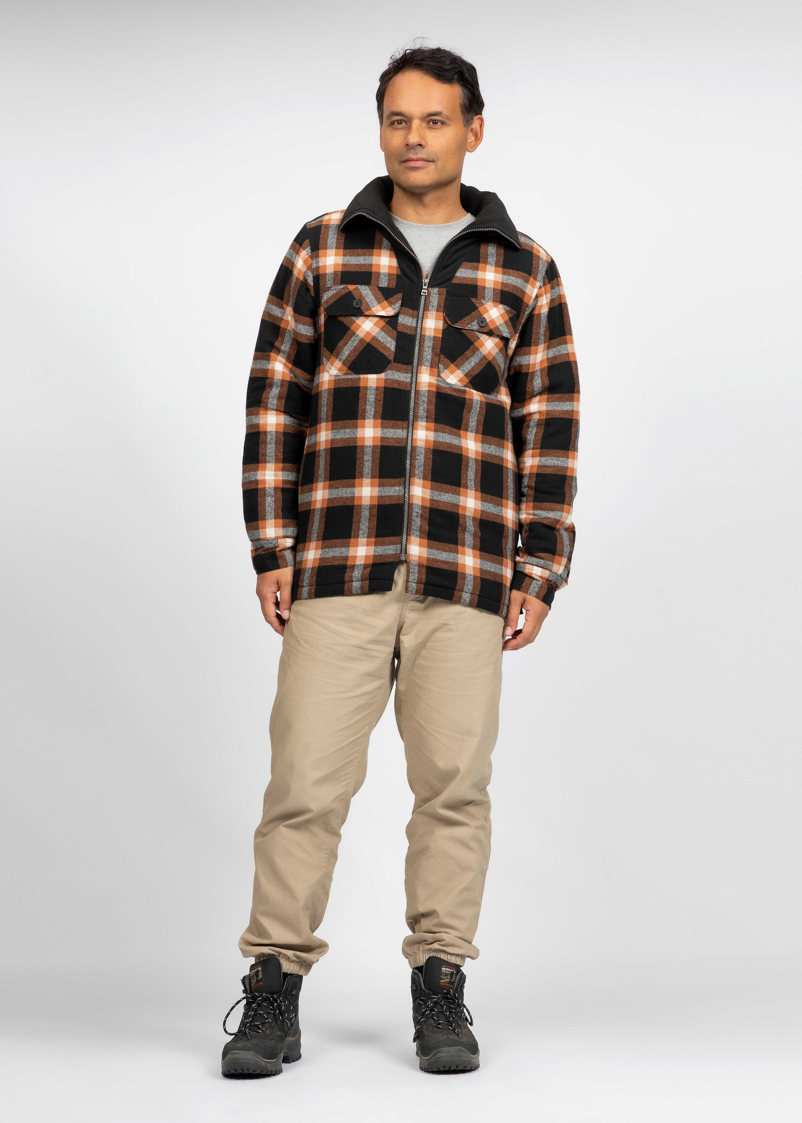 Life-Line Peter Men's lined Flannel vest
