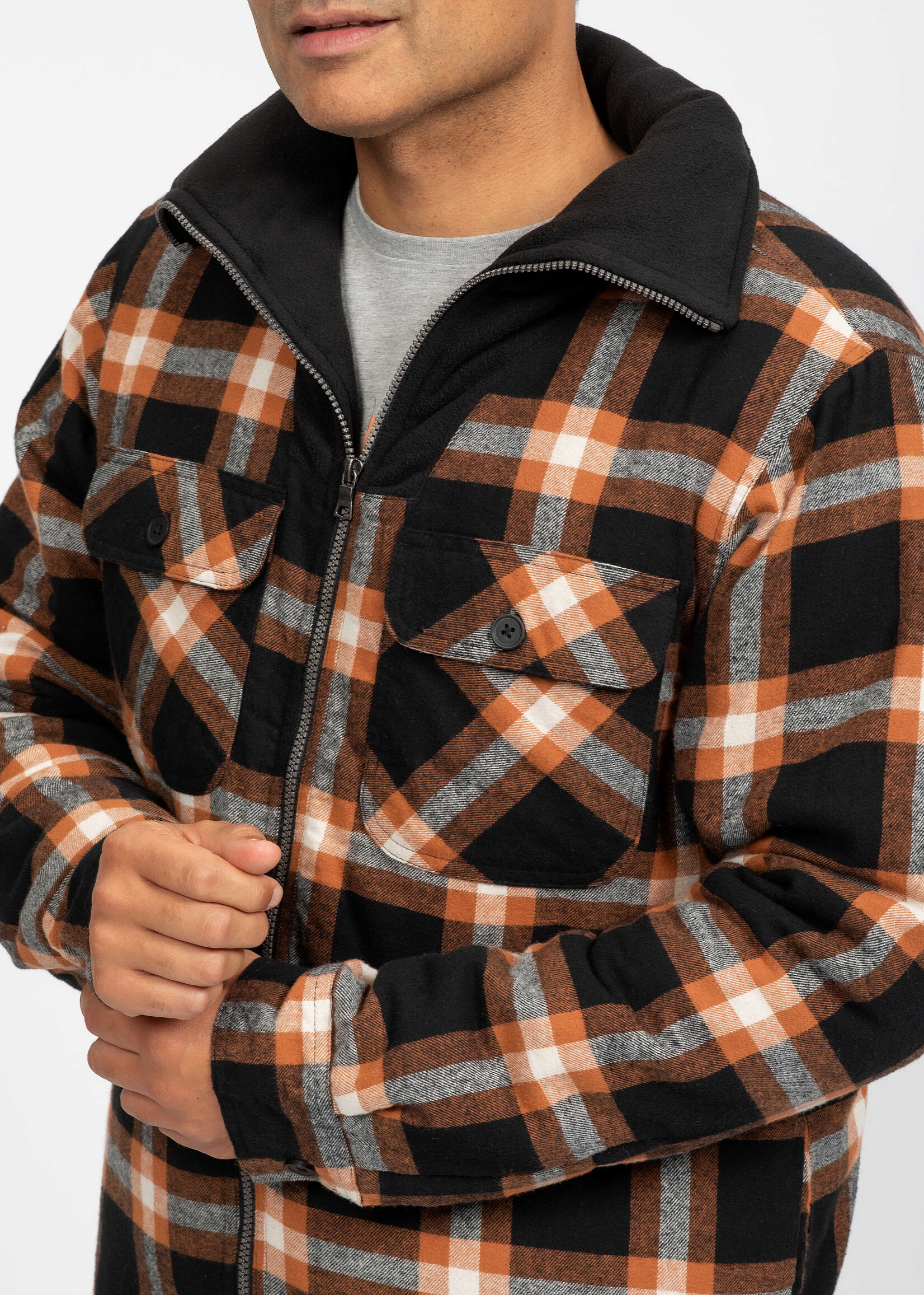 Life-Line Peter Men's lined Flannel vest
