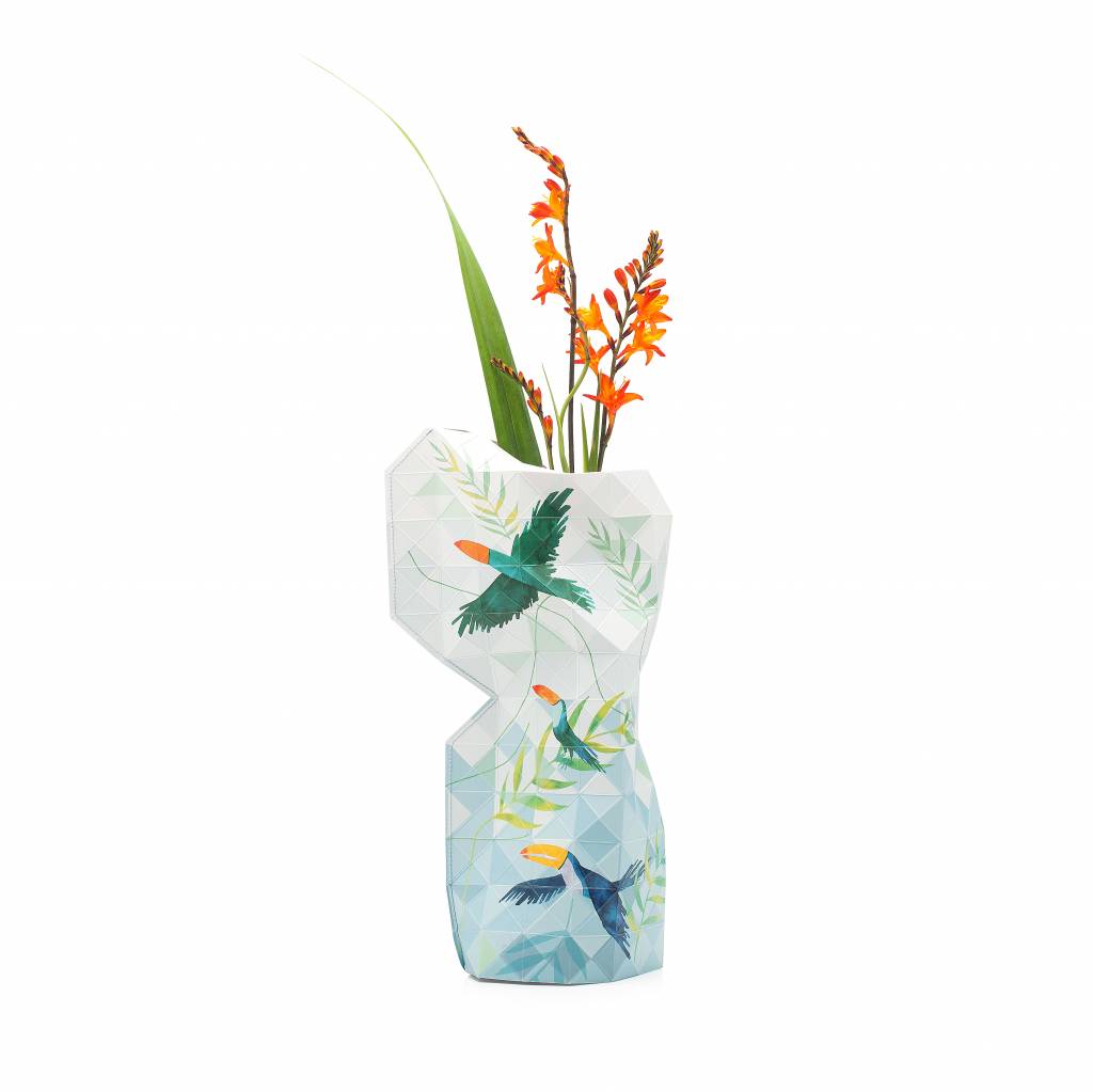 Paper Vase Cover Tiny Miracles Toucan Tiny Miracles