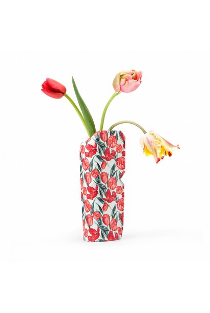 Paper Vase Cover Tulips (small)