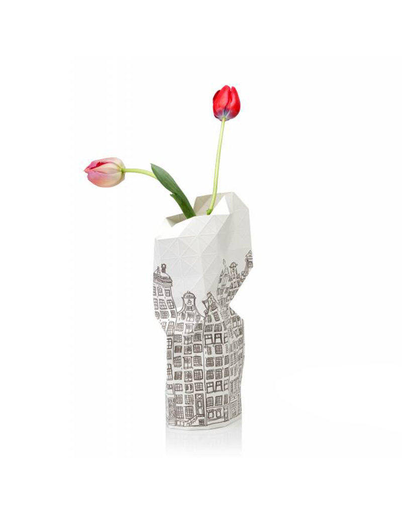 Paper Vase Cover Tiny Miracles Amsterdam Canal House Tiny Miracles