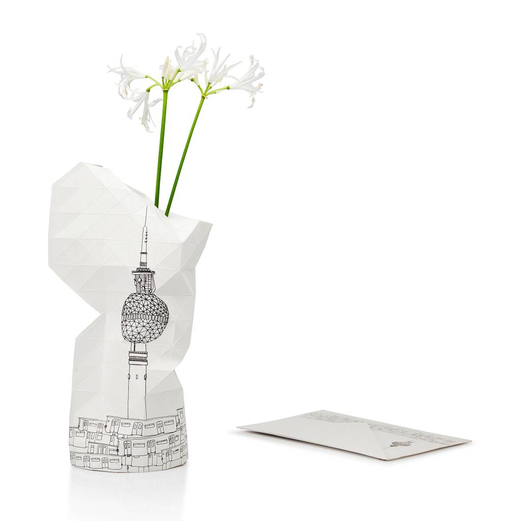 Paper Vase Cover Berlin Tiny Miracles Tiny Miracles