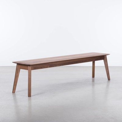 Sav & Økse Samt Dining Table Bench Walnut