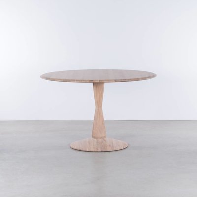 Sav & Økse Volante Ronde Tafel Eiken Whitewash