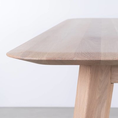 Sav & Økse Samt Table Oak Whitewash
