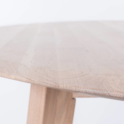 Sav & Okse Samt ovale tafel Eiken Whitewash